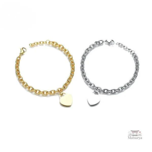 Bracelet japonais avec gravure personnalisée
