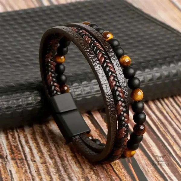 bracelet-cuir-japonais-1 Bracelet cuir japonais élégant et artisanal
