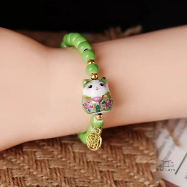 Bracelet de Fortune Japonais en style artisanal