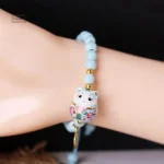 Bracelet Japonais unique, symbole de bonne fortune