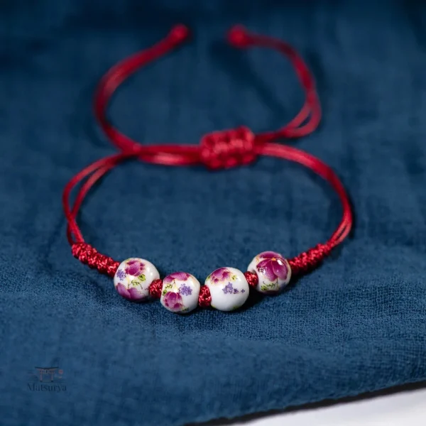 bracelet-japonais-a-cordon-perles-ceramique-1 Bracelet Japonais en céramique et cordon