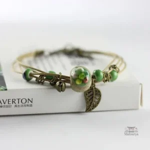 Bracelet Japonais délicat en céramique artisanale