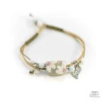 Bracelet japonais en céramique colorée et stylée
