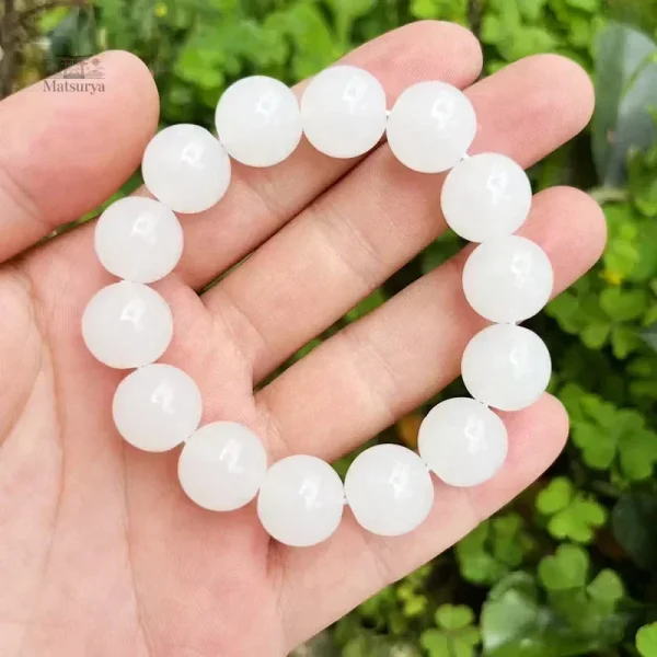 Bracelet artisanal jade, inspiration japonaise