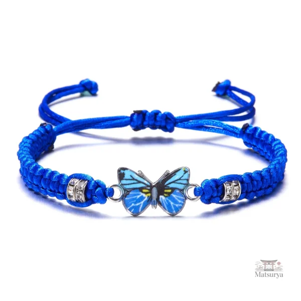 Bracelet tendance avec motif papillon