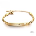 Bracelet Japonais fait main avec gravure