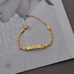 Bracelet Japonais avec message gravé