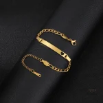 Bracelet Japonais avec design gravé unique