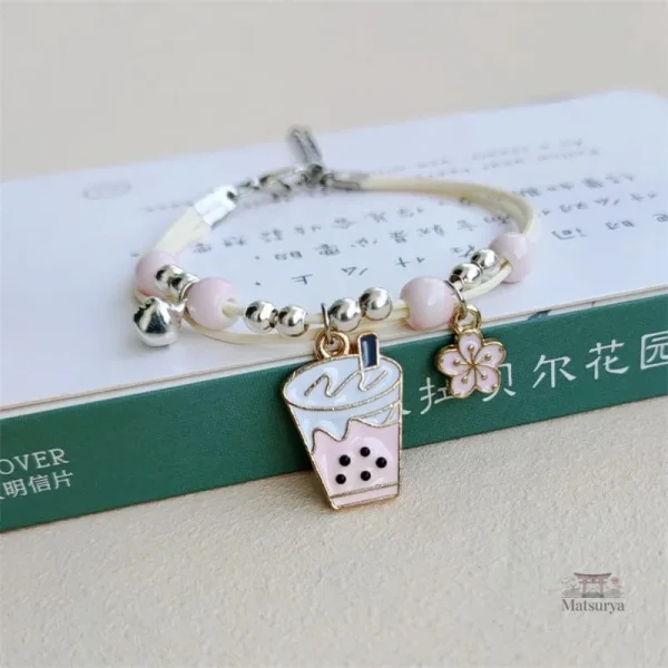 Bracelet Japonais aux couleurs pastel