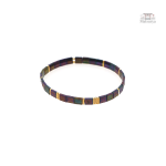 Bracelet Miyuki avec perles en verre artisanales
