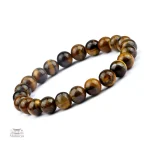 Bijou japonais, bracelet œil de tigre pour un look original