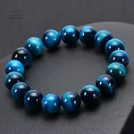 Bracelet en œil de tigre, design japonais