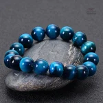 Bijou japonais en œil de tigre bleu