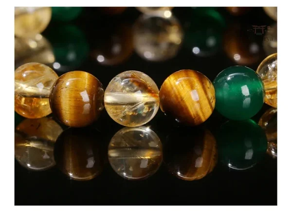 Bracelet Œil de Tigre élégant et unique