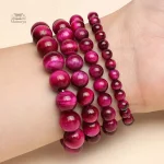 Bracelet tendance en œil de tigre