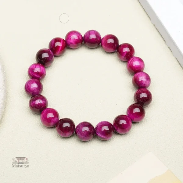 Bracelet coloré œil de tigre