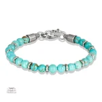 Bracelet de pierres naturelles au design japonais