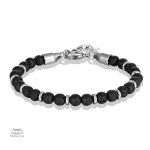 Bracelet japonais en perles colorées naturelles