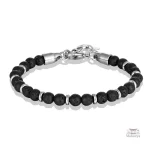 Bracelet de style japonais avec perles naturelles