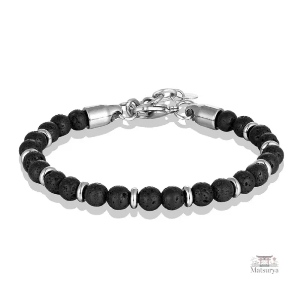 Bracelet de style japonais avec perles naturelles
