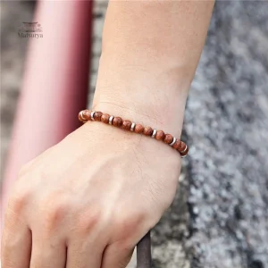 Bracelet japonais élégant en perles naturelles