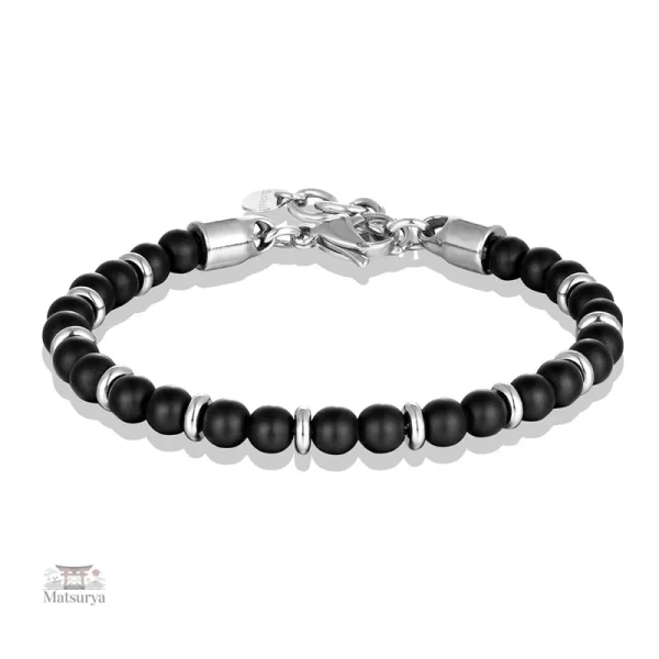 Bracelet de perles japonaises en pierres authentiques