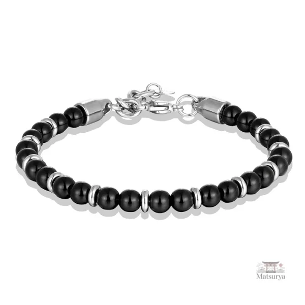 Bracelet en pierres naturelles, style japonais