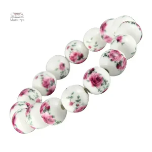 Bijou Japonais en perles et céramique