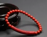 Bracelet Japonais en perles de cinabre