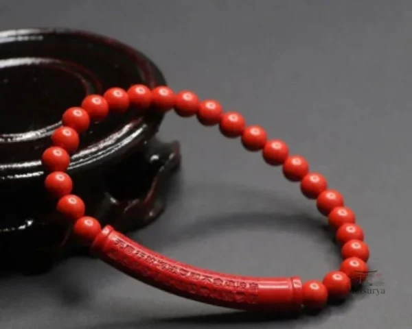 bracelet-japonais-perles-de-cinabre-1 Bracelet Japonais en perles de cinabre