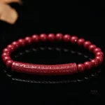 Bracelet en perles naturelles, style japonais