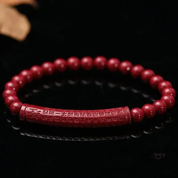 Bracelet en perles naturelles, style japonais