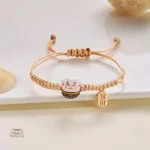 Bracelet chanceux japonais avec motifs uniques