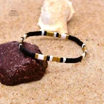 Bracelet artisanal Miyuki aux nuances éclatantes