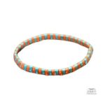 Bracelet en verre avec design boho