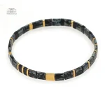 Bracelet Miyuki en perles de verre Tila