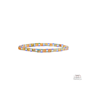 Bracelet Miyuki fait main aux couleurs vives