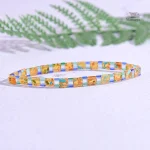 Bracelet Miyuki personnalisé avec perles en verre