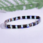 Bracelet Miyuki original avec design géométrique