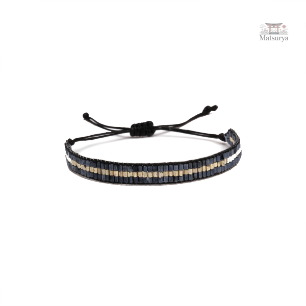 Bracelet homme style Miyuki fait main