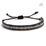 Bracelet Miyuki pour homme, design élégant