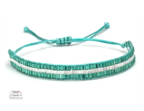 Bracelet Miyuki masculin, accessoire tendance