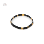 Bracelet Miyuki noir, accessoire incontournable