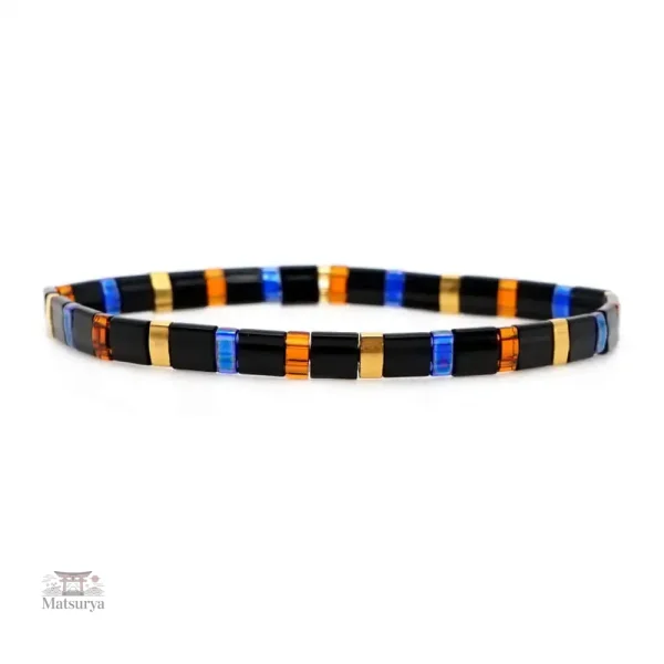 Bracelet en Miyuki noir, un classique intemporel