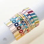 Bracelet artistique Miyuki en perles