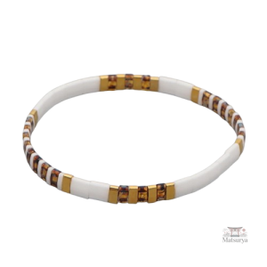 Bracelet Miyuki avec motifs japonais raffinés