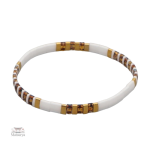 Bracelet tendance en perles Miyuki japonaises