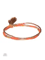 Miyuki Bracelet en rouge pour un style chic