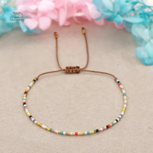 Bracelet miyuki simple à offrir en cadeau