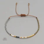 Bracelet miyuki ajustable pour un confort optimal